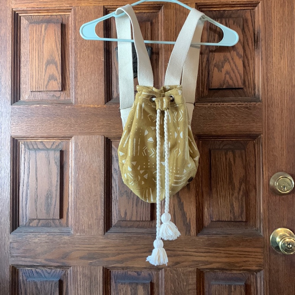 Mustard Yellow Bucket Mini Backpack - Billabong